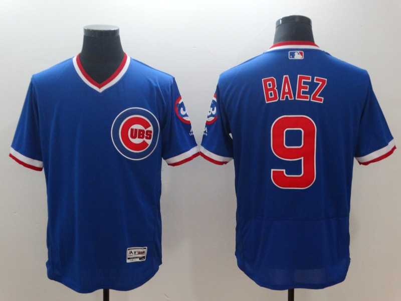 Cubs 9 Javier Baez Royal Throwback Flexbase Stitched Baseball Jerseys,We sell and wholesale Cubs 9 Javier Baez Royal Throwback Flexbase Stitched Baseball Jerseys on line form chian!